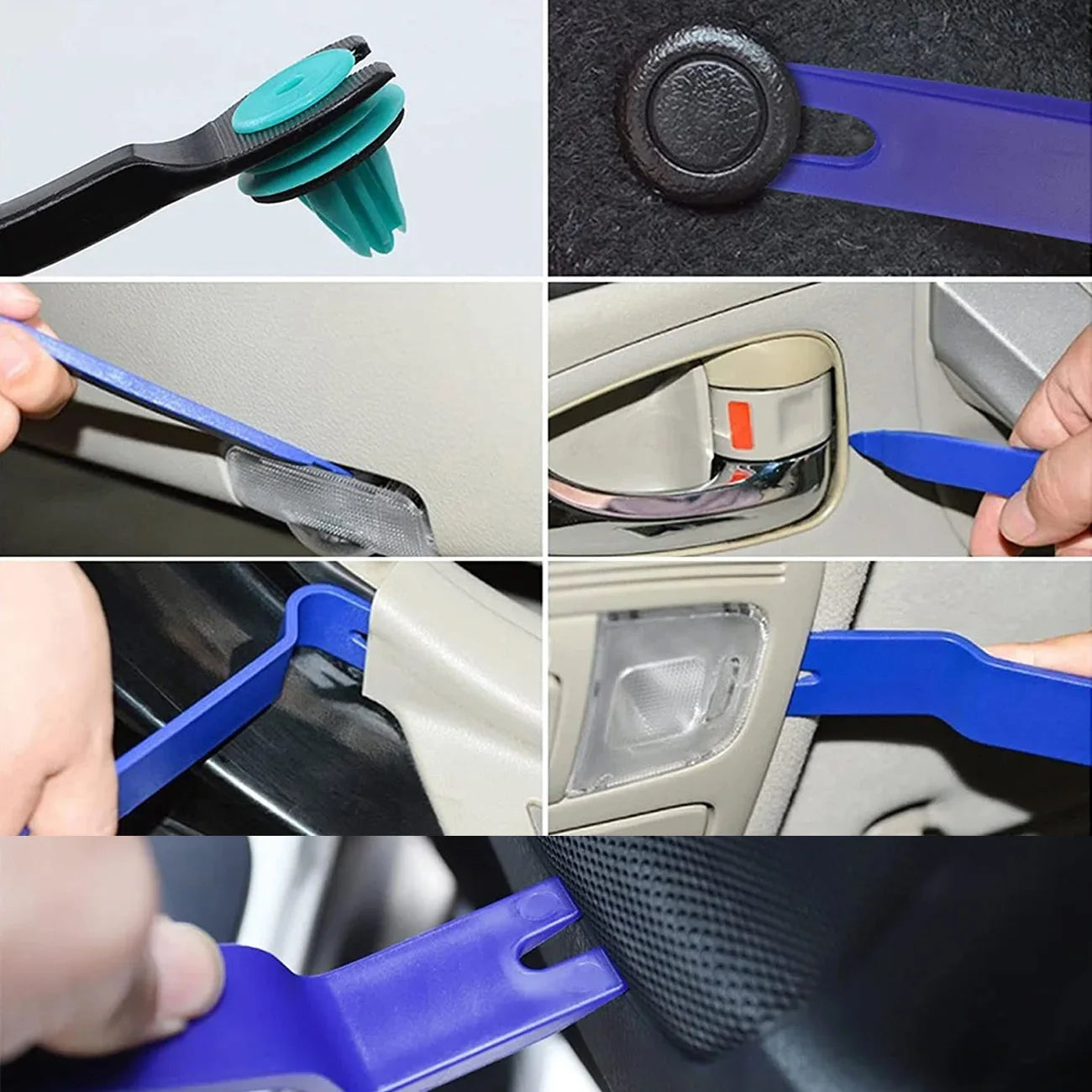 Car tools Car Interior Disassembly Oil Seal Screwdrivers kit Auto Fastener Clips puller diy Panel Tools, auto trim puller kit
