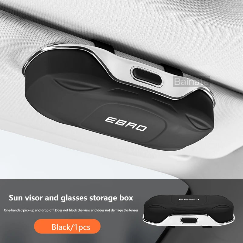 Car Glasses Box Sun Visor Glasses Holder For EBRO S700 EBRO S800 S400 2025 Shock-proof Eyeglasses Storage Case Car Accessories