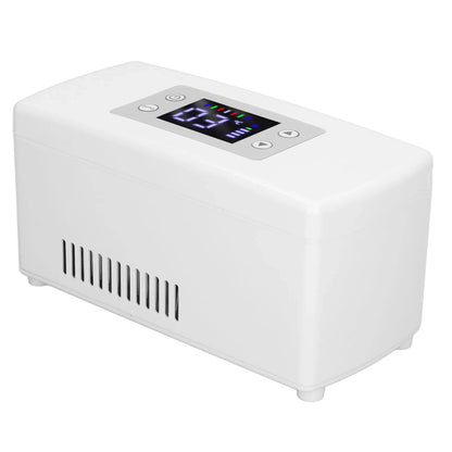 Insulin Cooler USB Mini Refrigerator Box Portable Travel Case With LCD Display For Storage Medicine Home Trave 10200mAh Battery