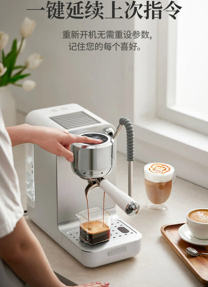 Couplux CP239 Coffee Machine Italian Semi-automatic Professional Home Espresso Small Steam Milk Frother