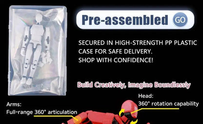 9L3D Printed Superheroes Invincible 2.0 Anime Multi-Jointed Shapeshift Toys Action Figures Mannequin Model Ornaments Gifts