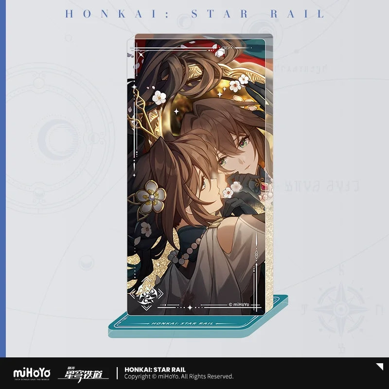 Sunsyea Honkai Star Rail Official Merch miHoYo Original Authentic Light Cone Series Acrylic Quicksand Ornament Himeko Seele