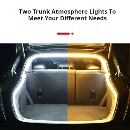 Rear Trunk LED Light Bar Strips Trunk Interior Decorative Lamp Strip Fit For Subaru Forester Interior Accessory Atmosphere