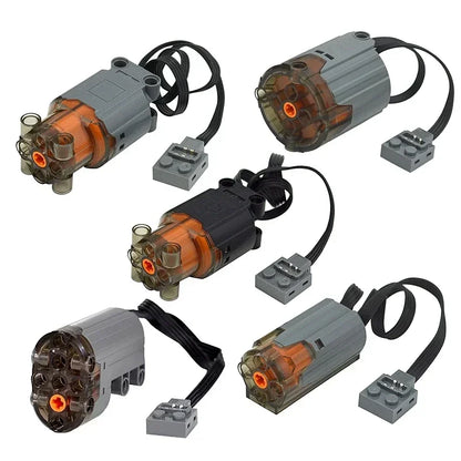 Power Function Technical Parts M XL L Servo Motor Strengthen Motor Building Blocks Multi High Speed PF Sets Brick Toys DIY Motor