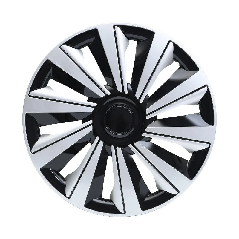 4PCS R16 Car Wheel Cover Hubcap Universal Auto Replacement Hub Caps Iron Steel Wheel Rim Cover 16 Inch Car Tire Accessory Hubcap