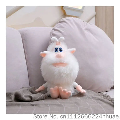30cm Booba Plush Toy Cartoon Anime Soft Fluffy Cute Stuffed Doll Desktop Ornament Gift Soothing Companion Doll Sleeping Pillow
