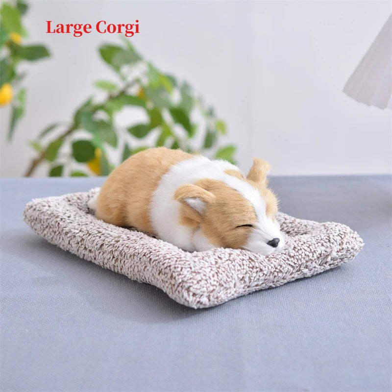 Car Activated Carbon Car Interior Decoration Simulation Dog Center Console Car Supplies Bamboo Charcoal Dog Doll Ornaments