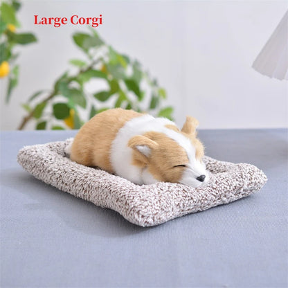 Car Activated Carbon Car Interior Decoration Simulation Dog Center Console Car Supplies Bamboo Charcoal Dog Doll Ornaments