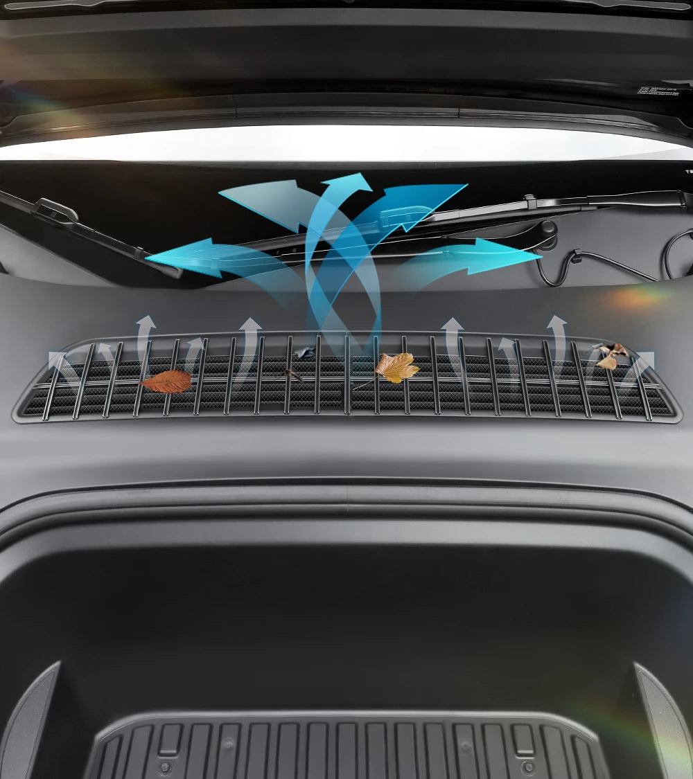 YZ Air Inlet Protective Cover For Tesla Model Y/YL 2026 Juniper Anti-insect Anti-fouling Front Air-Conditioning Insect-proof Net