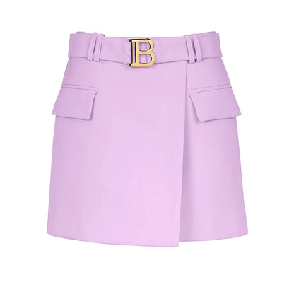 2025 Spring and Autumn New Fashion Professional OL Women's Suit Jacket Top A Line Short Skirt Set Temperament Two-piece Set