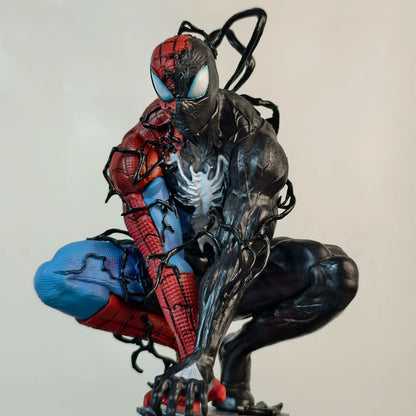 37cm 14.5 inch Anime Spider-Man Figures Pvc Statue Desktop Ornamen Collection Statue Model Decoration Room Desk Toys Gifts