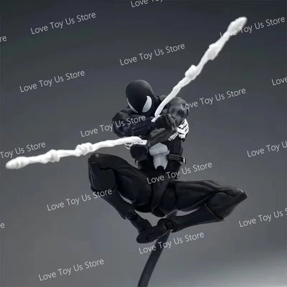 Original Mess Toys Spider Man Symbiote Black Suit Neighbor Scarlet Spider Spiderman Messtoys Anime Action Figure Gifts Toys