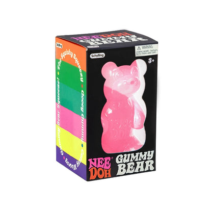 Schylling Needoh Bear Squishy Fidget Toy Stress & Anxiety Relief Helps Improve Focus Perfect For Birthday Gifts & Desk Decor