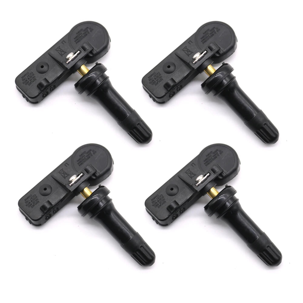 4Pcs Car Tire Pressure Monitor Sensors For 2018 2019 2020 2021 2022 2023 2024 Ram 1500 433MHz TPMS SENSOR 68293199AA 68293199AB