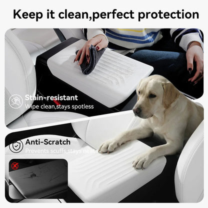 YZ  For Tesla Model Y YL Juniper Model 3 Highland TPE Armrest Cover Soft Case Center Arm Rest Pad Anti-scratch 2026 Accessories