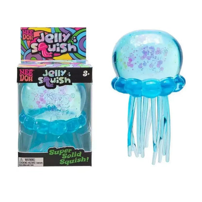 NeeDoh Jellyfish Fidget Toy for Kids And Adults Soft Jelly Squeeze Water Sensory Stress Relief Squish Toy