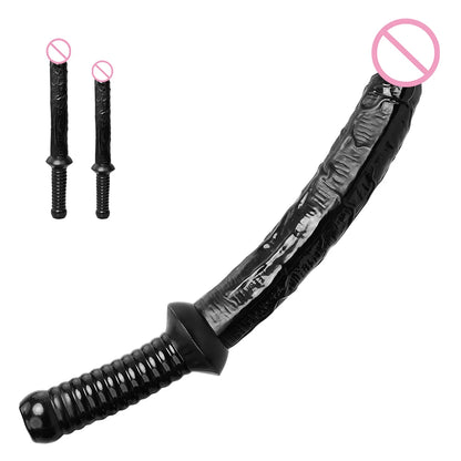 Long Double Ended Dildo for Women Realistic Penis for Couple Gay Sex Toys G-spot Flexible Anal Vagina Stimulator Lesbian Adult