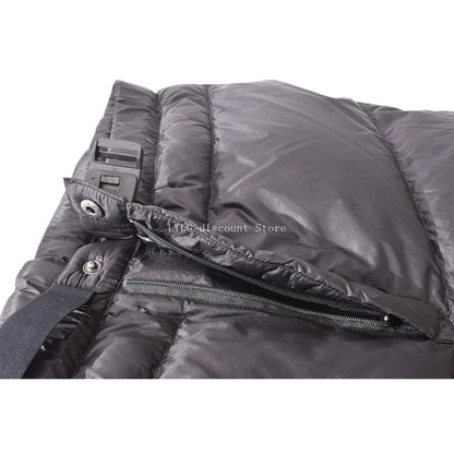 Men White Duck Down Pants Waterproof Winter Windproof Pant Man Run Sports Fitness Trousers Warm Breathable Male Pants ﻿Kamperbox