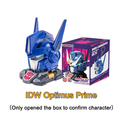New AULDEY Transformers G1 Toy AAP Series Light-Up Head Sculpt Mecha Model Optimus Prime Dual Modes Pendant Display  Figure Gift