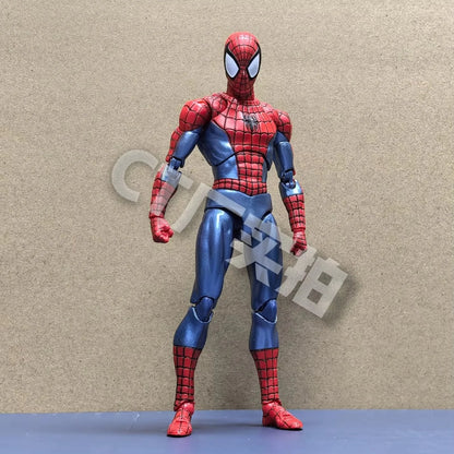 Ct Toys Mafex 075 The Amazing Spider-Man Comic Ver Mafex 185 Movable Action Figure Collectible Model Toy Gift For Anime Fans
