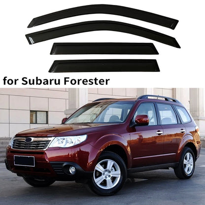 Window Visor for Subaru Forester 2009 2010 2011 2012 2013 Wind Deflectors Rain Guards Door Visor Vent Shades Ventvisor Sun Rain