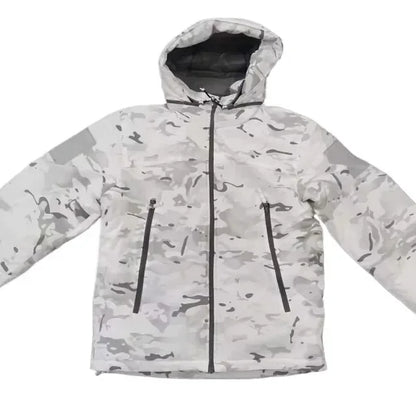 L7 Winter Warm Waterproof Jacket Parkas Men Windbreaks Tactical Hunting Camping Hiking Down Jacket Polar Region Coat
