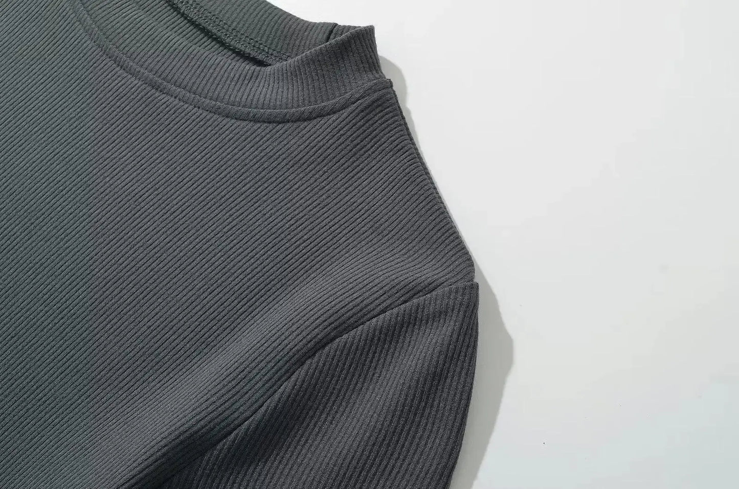 Summer Short Sleeve O-neck Knitted Bodysuits Women Stretchable Slim Basic Solid Color Tops