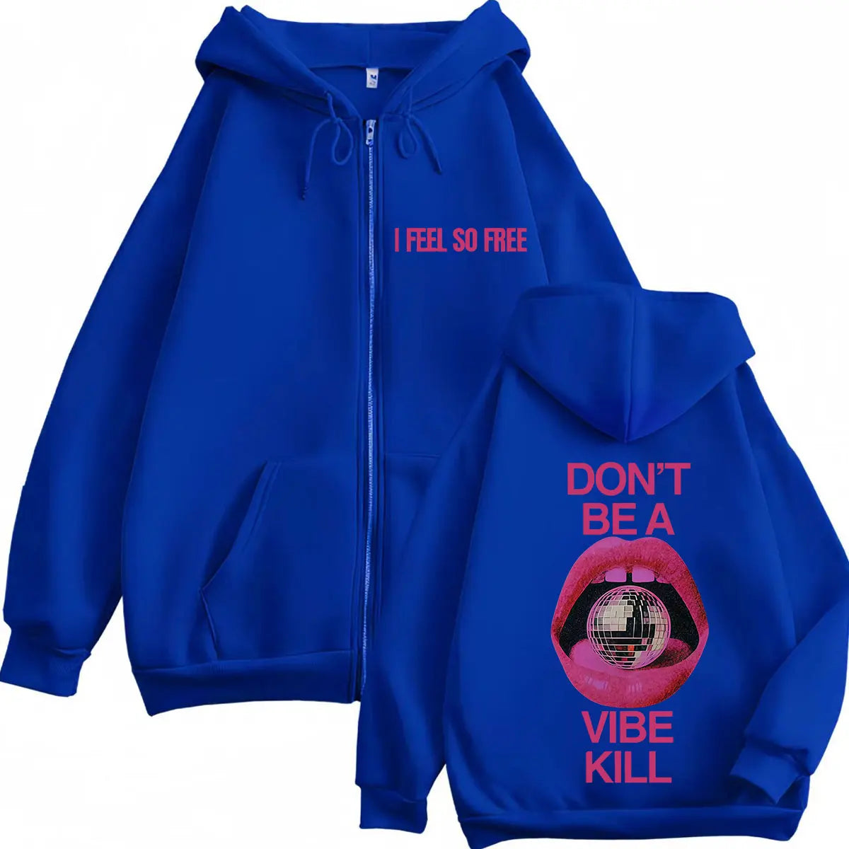 Madonna I Feel So Free Album Tour 2026 Graphic Zipper Hoodie Men Women Fashion Loose Casual Aesthetic Trend Winter Zip Up Jacket