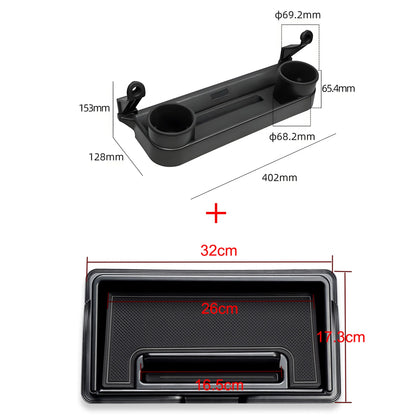 Car Co-pilot Handle Storage Box Center Console Dashboard Organizer Tray for Suzuki Jimny JB64 JB74 2019 Up Interior Accessories