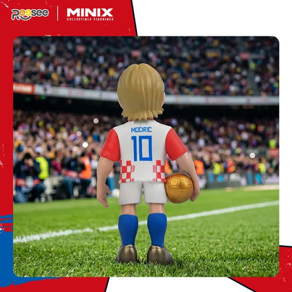Luka Modrić Action Figure 12cm Croatia National Team Soccer Star MINIX Official Collectible Doll Football Fan Gift