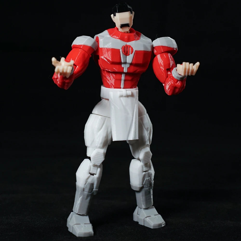 3D Printed Invincible Thragg Toys Action Figures Anime Model Dummy 13 Superheroes Multi-Jointed Toy Ornaments Gift