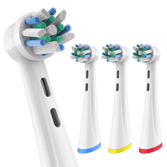 iO Replacement Brush Heads Compatible with Oral B IO 2/3/4/5/6/7/8/9/10 Electric Toothbrush, Cross Clean Toothbrush Head Refill