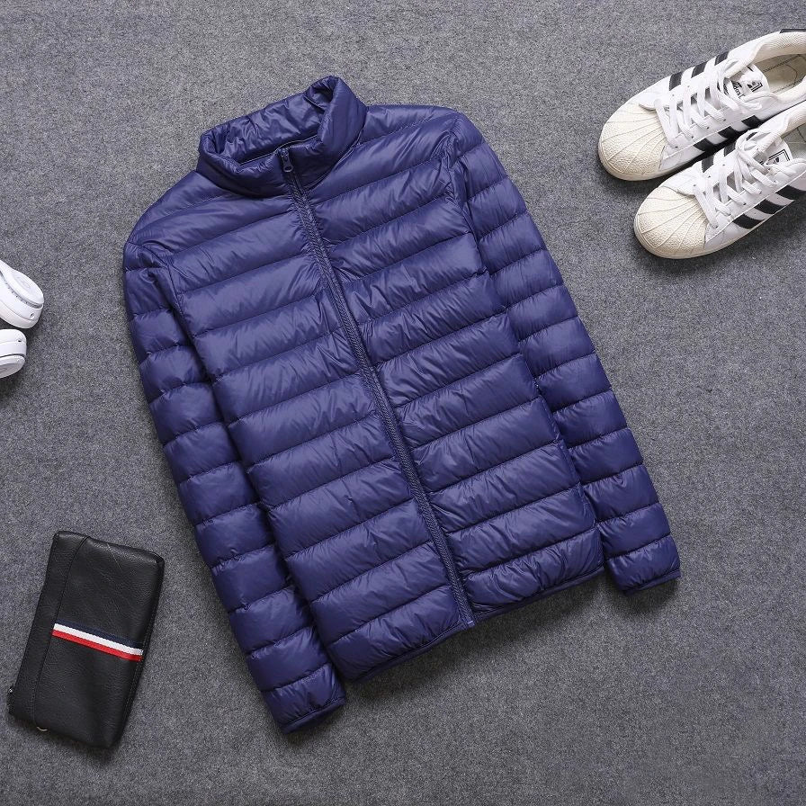 Ultra-Light down Vest Men's Spring Autumn Winter Fashion City Style Standard Fit Youth Daily Wear Couple's Style Vest