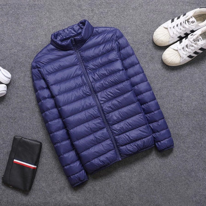 Ultra-Light down Vest Men's Spring Autumn Winter Fashion City Style Standard Fit Youth Daily Wear Couple's Style Vest