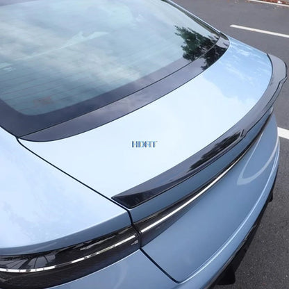 For BYD Seal EV 2022 + Car Styling Fixed Wind Pressure Tail Wing Cover Rear Trunk Roof Spoiler Sport Surround Plate Accessories