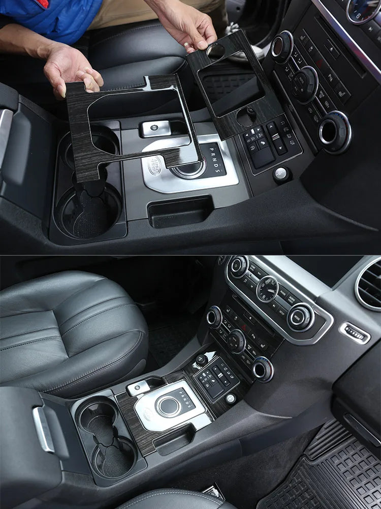 For Land Rover Discovery 4 LR4 2010-2016 Accessories ABS Car Center Console Gear Shift Frame Decoration Cover Trim Sticker