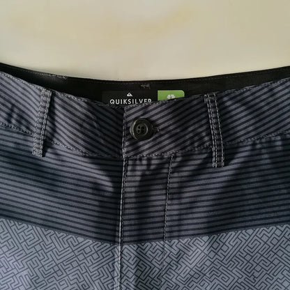 Men's Fashion Casual Printed Sporty Short Pants Five-Quarter Length Straight Fit Versatile Lightweight mid Waist Shorts