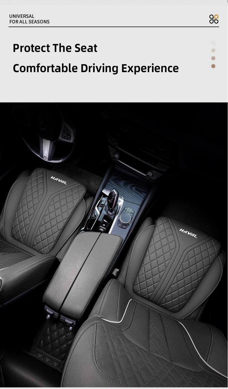 Car Seat Cushion For Haval H6GT H7 Jolion Pro Ultra Dargo H6 H9 H8 3D Embroidered Seat Protector pad Front & Rear Seat Covers