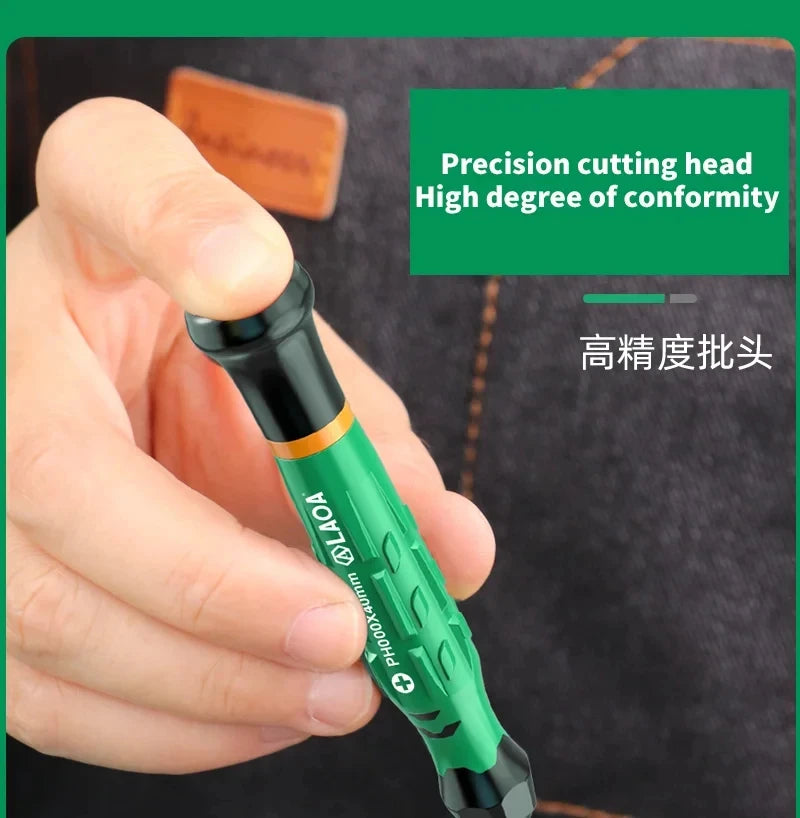 LAOA 1pcs precision screwdriver SL1.0-4.0 screwdriver phillips mini screwdriver phillips screwdriver plum blossom T5-T20