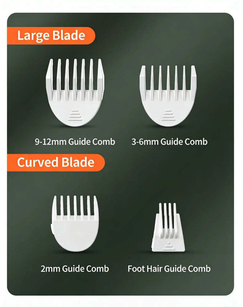 New 4-in-1 Electric Pet Multi functional Beauty Tool Set Dog Hair Clipper Rechargeable Pet Hair Clipper Shaver Cat Supplies