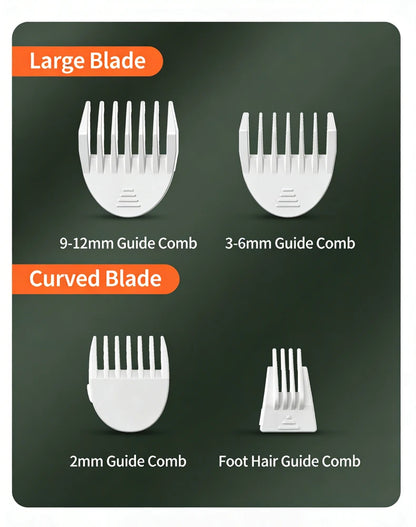 New 4-in-1 Electric Pet Multi functional Beauty Tool Set Dog Hair Clipper Rechargeable Pet Hair Clipper Shaver Cat Supplies