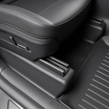 Underseat Protector Seat Track Cover for Tesla Model Y Juniper 2025 2026 Seat Slide Rail Pad Guard Anti-Kick Pad Accessories