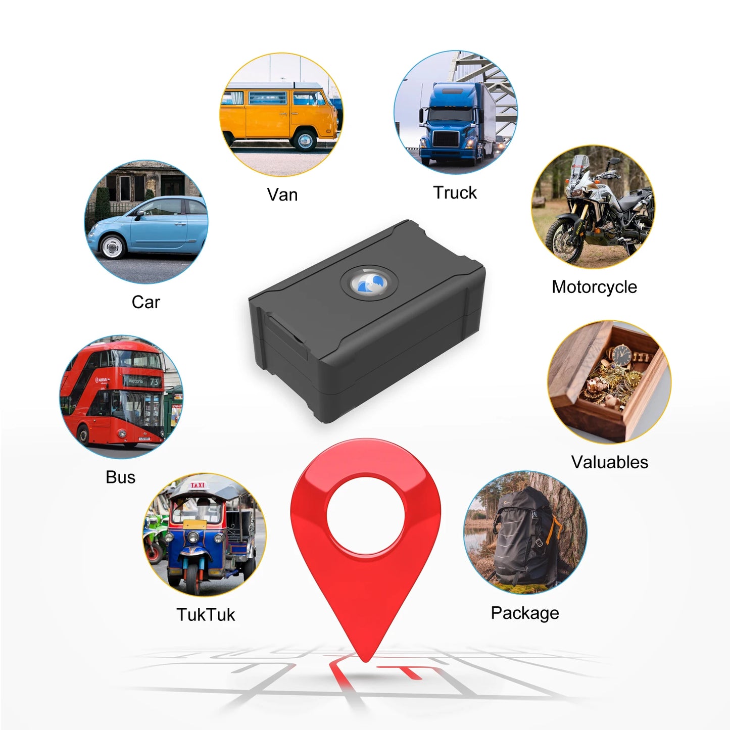 Car Tracking Device S20 Portable Locator 15 Days Long Last Time