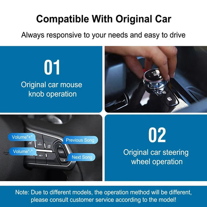Wireless CarPlay Android Auto for BMW Mini R55 R56 R57 R58 R59 R60 R61 F54 F55 Clubman Countryman Hardtop John Cooper F56 F57