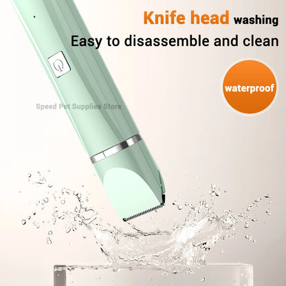 New 4-in-1 Electric Pet Multi functional Beauty Tool Set Dog Hair Clipper Rechargeable Pet Hair Clipper Shaver Cat Supplies