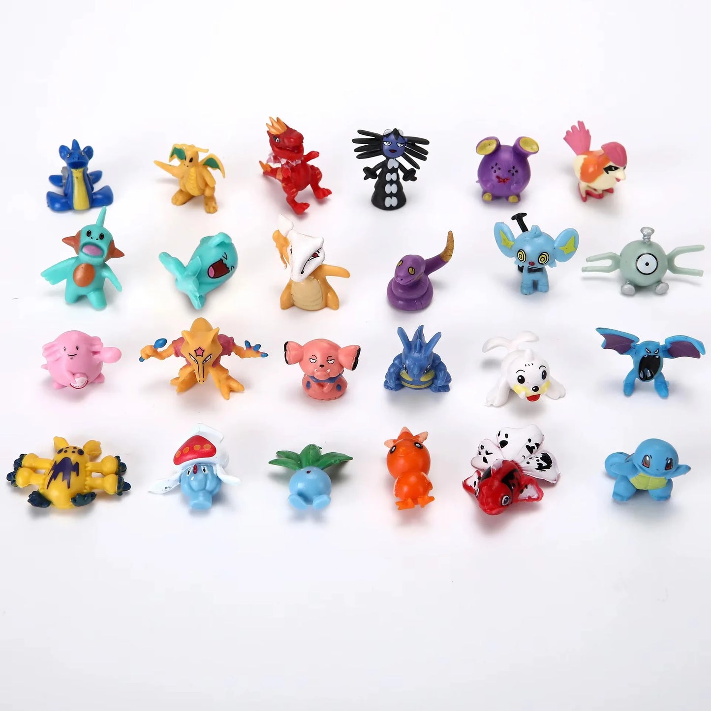 Small Size 48/72/96/120/144pcs Pokemon Anime Action Toy Figures Doll Model Colletion Toys For Children