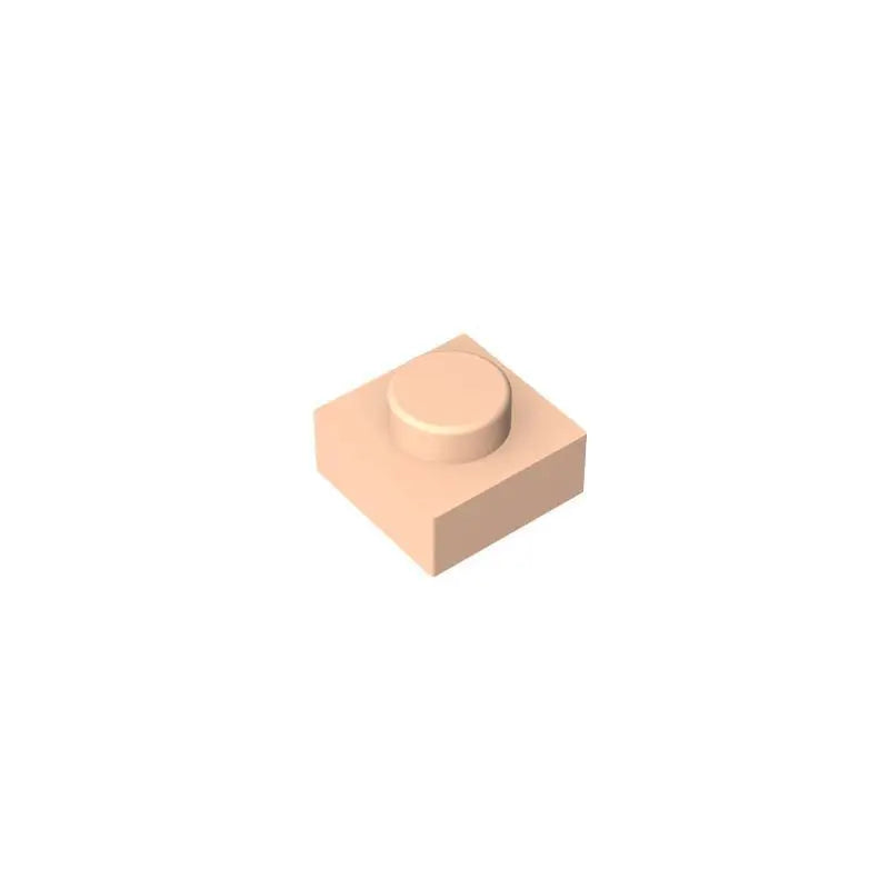 100g/588Pcs 3024 1x1 Brick Moc Short 1-Hole Color Spare Parts Compatible with Brick DIY Children's Toy Assembly Gift Box
