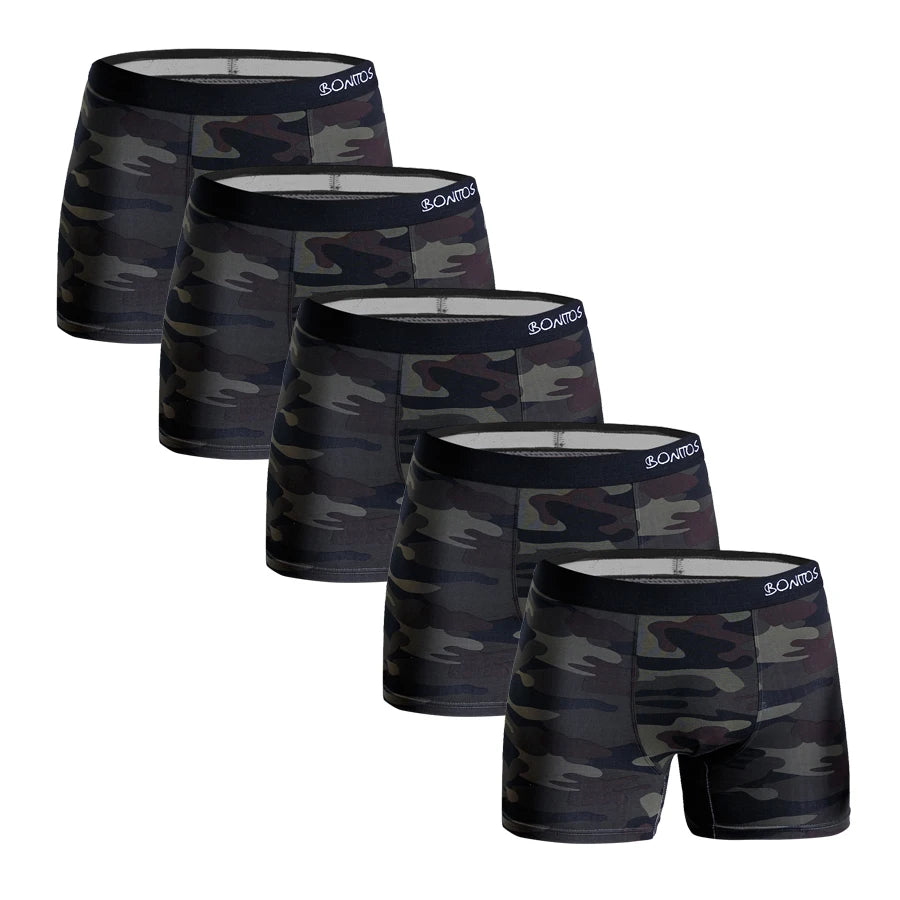 5pcs boxer shorts men sexy underwear for mens cotton boxers for man Men's panties custom underpants male calecon