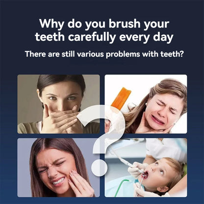 Waterpulse Oral Irrigator Dental Water Flosser Teeth Whitening Waterproof Portable Dental Water Jet Floss 320ML Teeth Cleaner