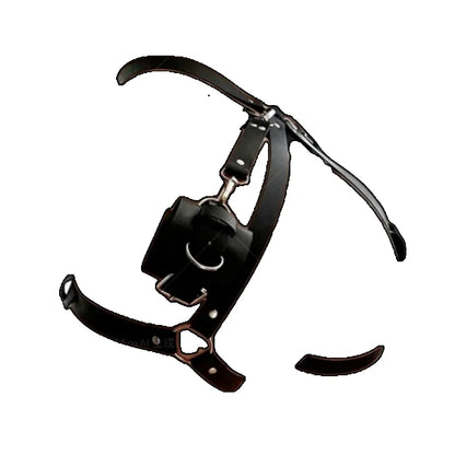 Exotic Accessories SM Bondage Kit Leather Thigh Cuffs Waist Belt Handcuffs Bed Strap Adult Role Play Toy for Couples